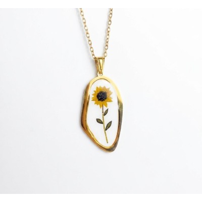 Collana PETALO D'ORO|Quattroclip|quattoclip jewels
