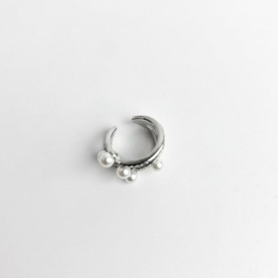 Orecchino EAR CUFF PERLA DI LUCE|Quattroclip|quattoclip jewels