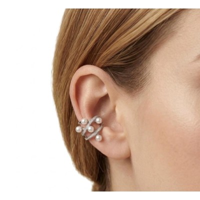 Orecchino EAR CUFF PERLA DI LUCE|Quattroclip|quattoclip jewels