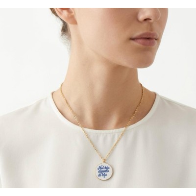 Collana INFINITO BLU|Quattroclip|quattoclip jewels