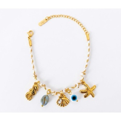 Bracciale ONDA DORATA|Quattroclip|quattoclip jewels