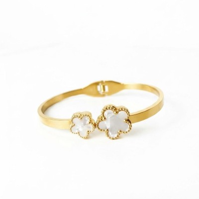 Bracciale rigido FIORE DI PERLA