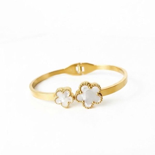 Bracciale rigido FIORE DI PERLA