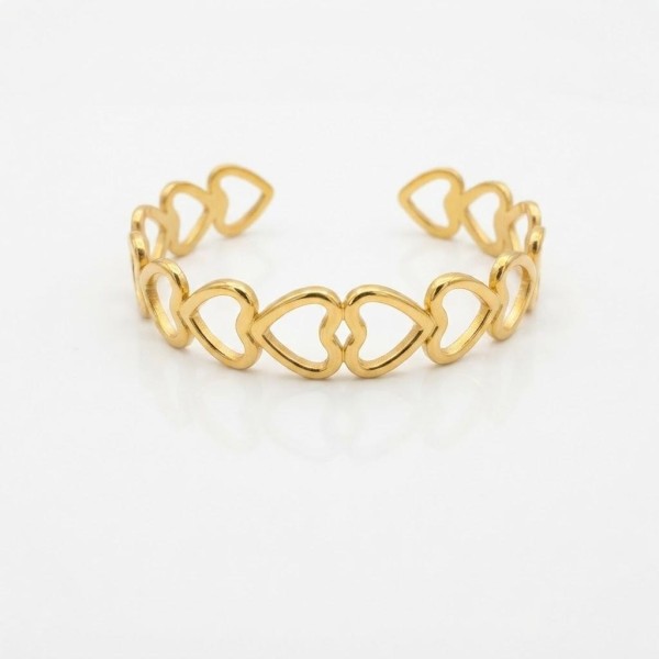 Bracciale rigido CUORI ETERNI