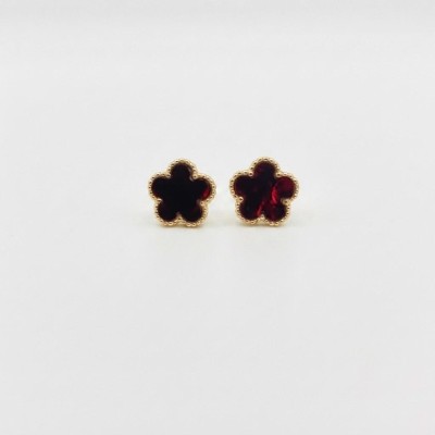 Orecchini PETALO SMALTATO|Quattroclip|quattoclip jewels