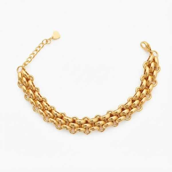 Bracciale catena Tripla