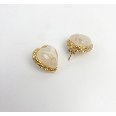 Orecchini CUORE MARMOREO|Quattroclip|quattoclip jewels
